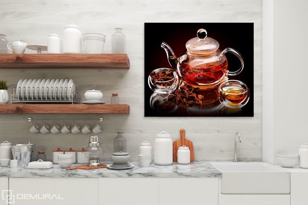 Teezeit Bilder für Küche Bilder Demural