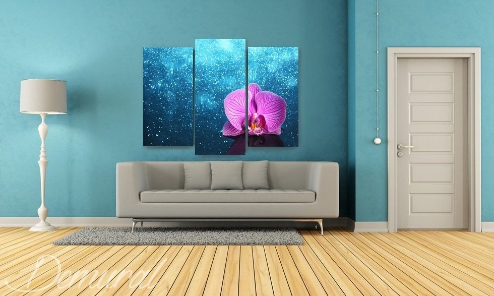 Dreifache Entspannung Bilder für Wohnzimmer Bilder Demural